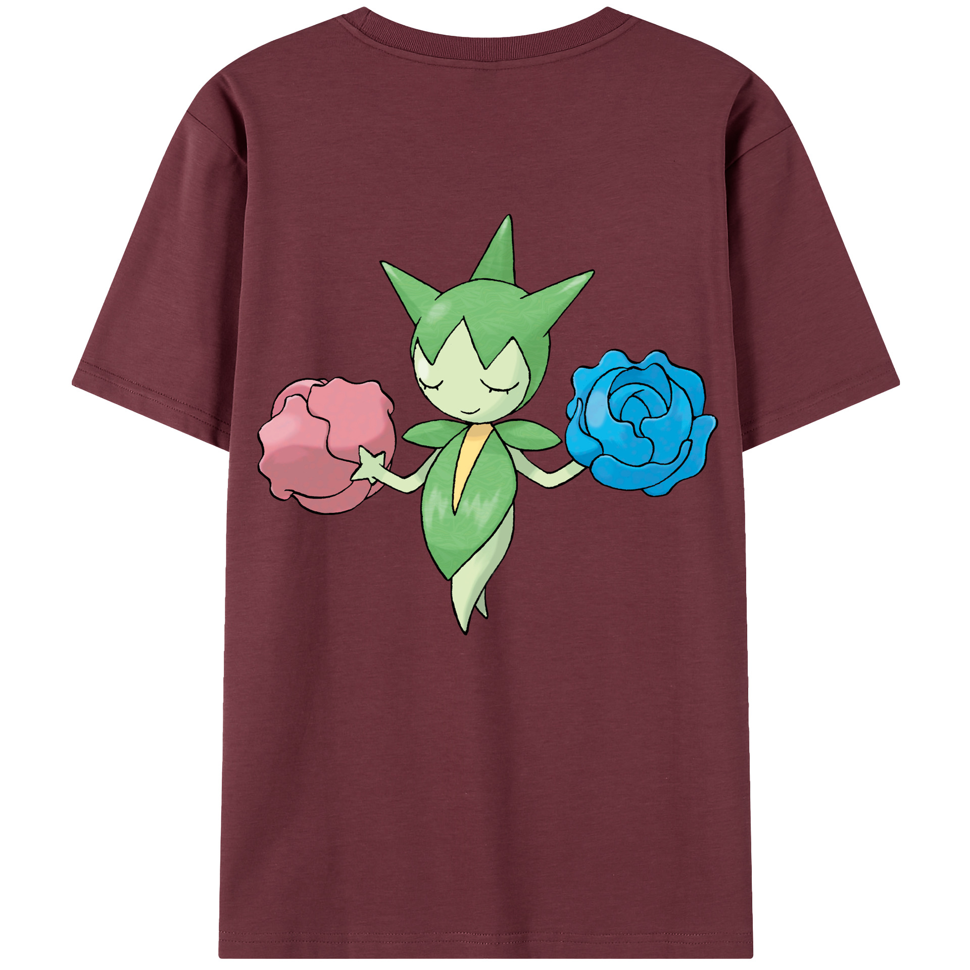 （画像用） ポケットモンスター Pokémon 綿100％半袖Tシャツ（背面プリント）